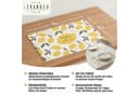 Levandeo® Platzset 4er Set Zitrone Sommer Platzdecke Bild 1