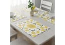 Levandeo® Platzset 4er Set Zitrone Sommer Platzdecke Bild 5