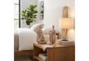 Levandeo® Dekofigur 2er Set Abstrakt Steinoptik Braun Beige Bild 5