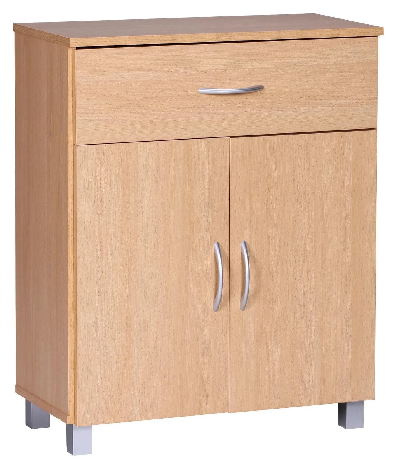 Kommode Buchefarben ca. 60x75x30 cm Holz