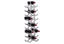 FINEBUY Weinregal FB37848 Design Alu Flammen 27 Flaschen Bild 5