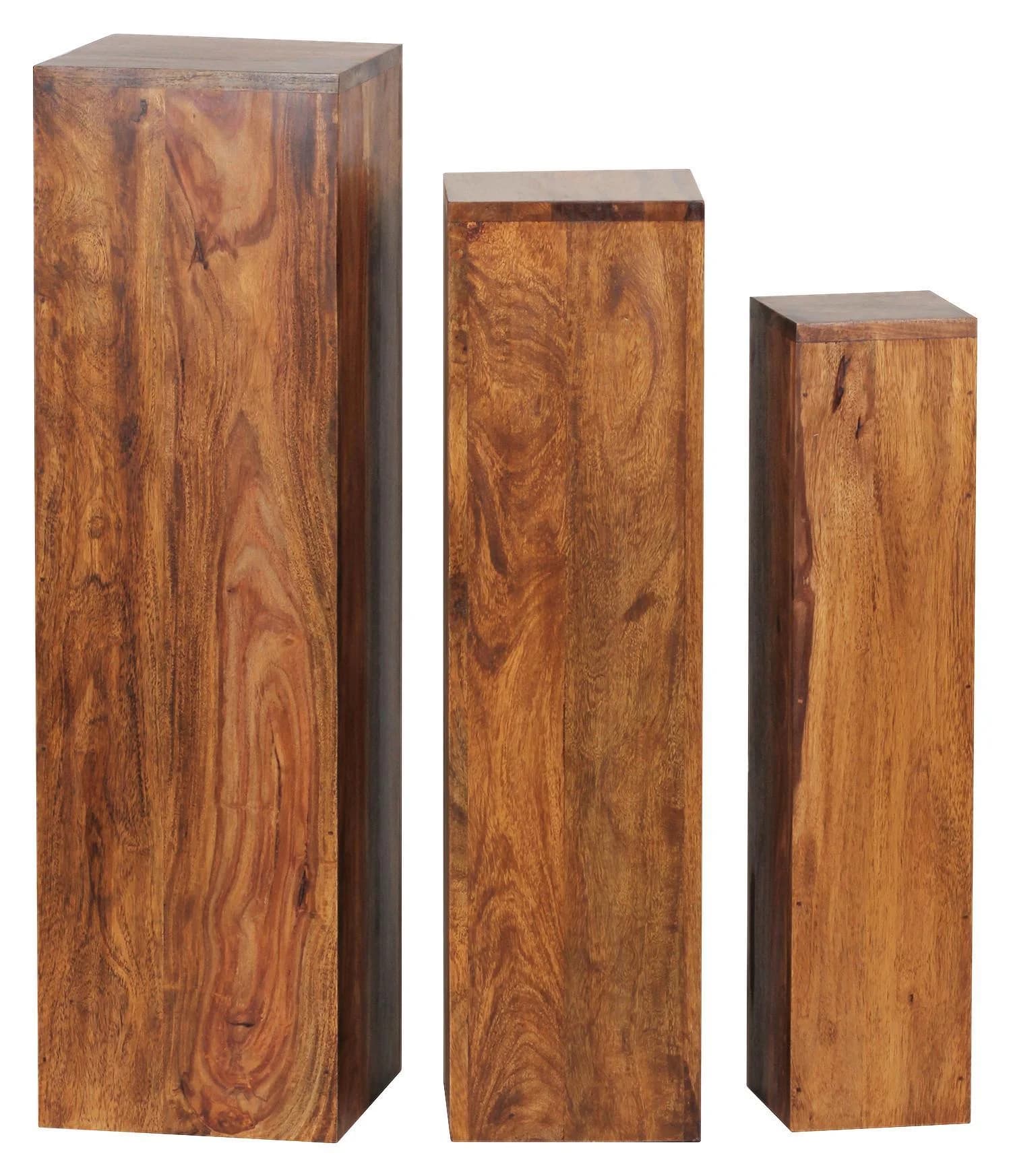 Blumentischset in Sheeshamfarbe 'WL1.566' aus Holz
