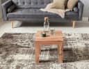 FINEBUY Couchtisch Massivholz Akazie 45x45x40 cm Quadratisch Modern Bild 3