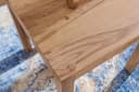 FINEBUY Esstisch 80cm Massivholz Akazie Modern Bild 5