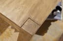 FINEBUY Couchtisch Akazie Massivholz Landhaus Modern Rechteckig Bild 3