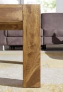 FINEBUY Couchtisch Akazie Massivholz Landhaus Modern Rechteckig Bild 5