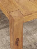 FINEBUY Couchtisch Massiv Akazie 60x60 Modern Bild 5