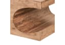 FINEBUY Couchtisch Massivholz Akazie mit Ablage Bild 5