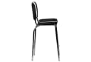 FINEBUY Barhocker SuVa2790_1 American Diner Retro Stuhl Schwarz/Weiß Bild 1