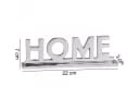 Wohnling Deko-Buchstaben Home Schriftzug Silber Aluminium Bild 3