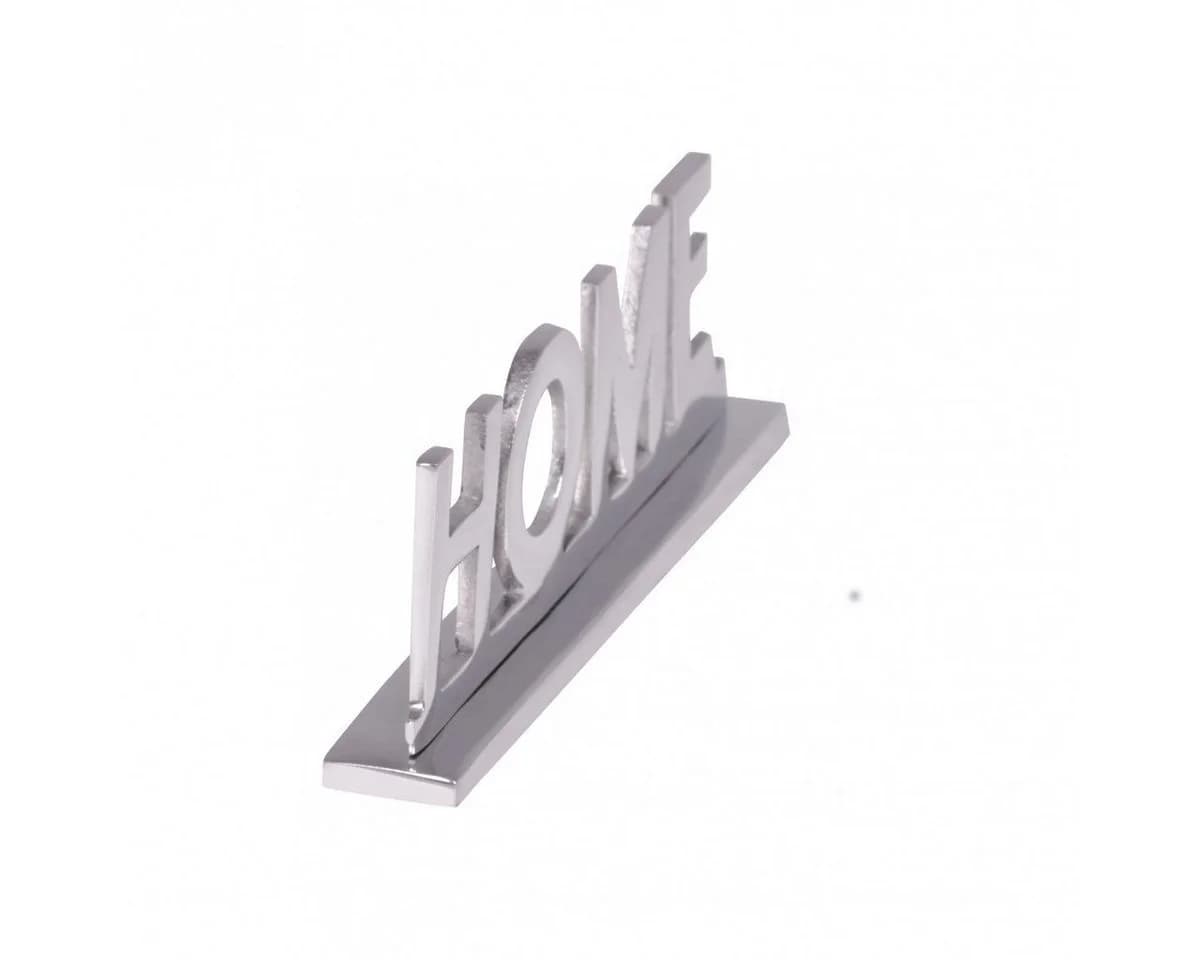Wohnling Deko-Buchstaben Home Schriftzug Silber Aluminium - Bild 5
