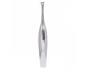 FINEBUY Dekovase Aluminium Blumenvase Silber Glänzend 100 cm Bild 1