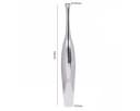 FINEBUY Dekovase Aluminium Blumenvase Silber Glänzend 100 cm Bild 3