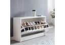 Wohnling Schuhbank Weiß Modern Flurbank mit Sitzfläche Bild 1