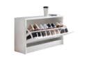 Wohnling Schuhbank Weiß Modern Flurbank mit Sitzfläche Bild 2