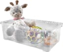 ALPFA Schuhbox 10er Set 5 Liter Klarsichtboxen Stapelboxen Kunststoff Bild 4