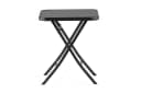 MANDALIKA Garden Gartentisch Garda Anthrazit Klapptisch Riffglas Bild 1