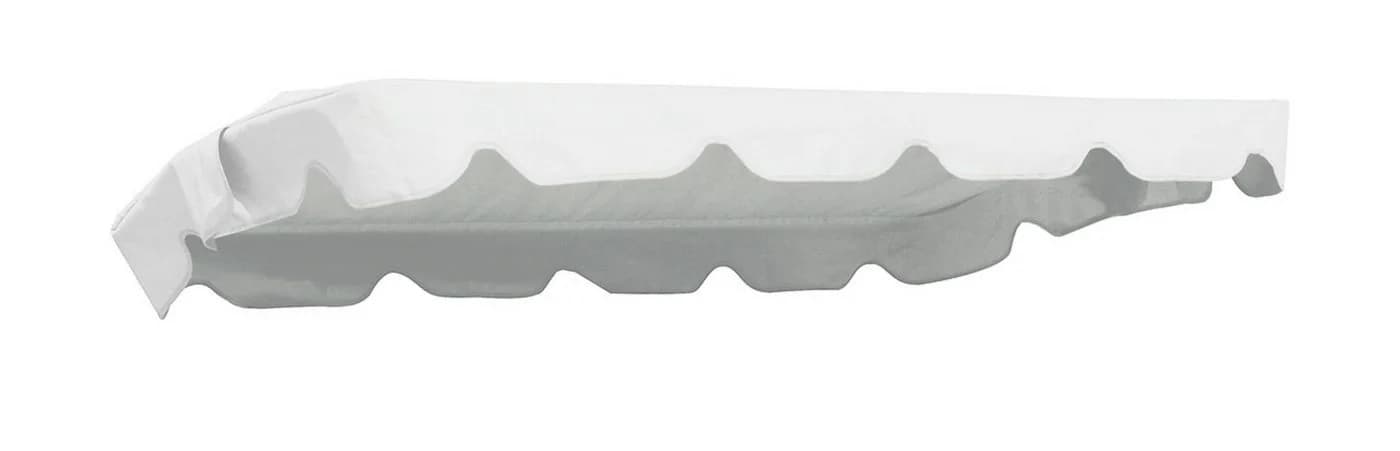 MFG Freizeitmöbel Ersatzdach für Hollywoodschaukel weiß PVC - Bild 2