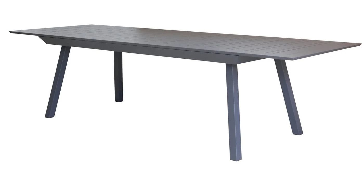 Gardissimo Gartentisch Estabulo Anthrazit Ausziehbar Aluminium