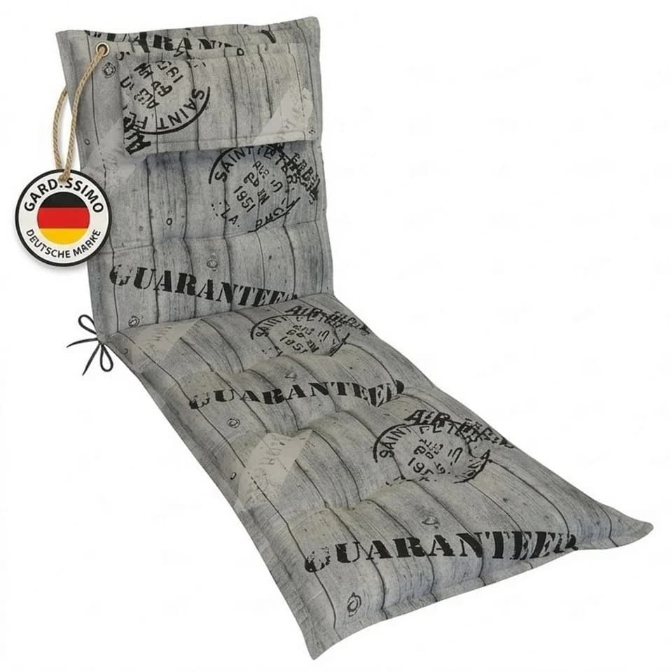 Gardissimo Liegenauflage K 778 für Gartenliegen mit abnehmbarem Kopfkissen - Bild 2