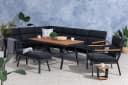 Gardissimo Gartenlounge-Set Nara XL Braun Ecklounge Bild 2