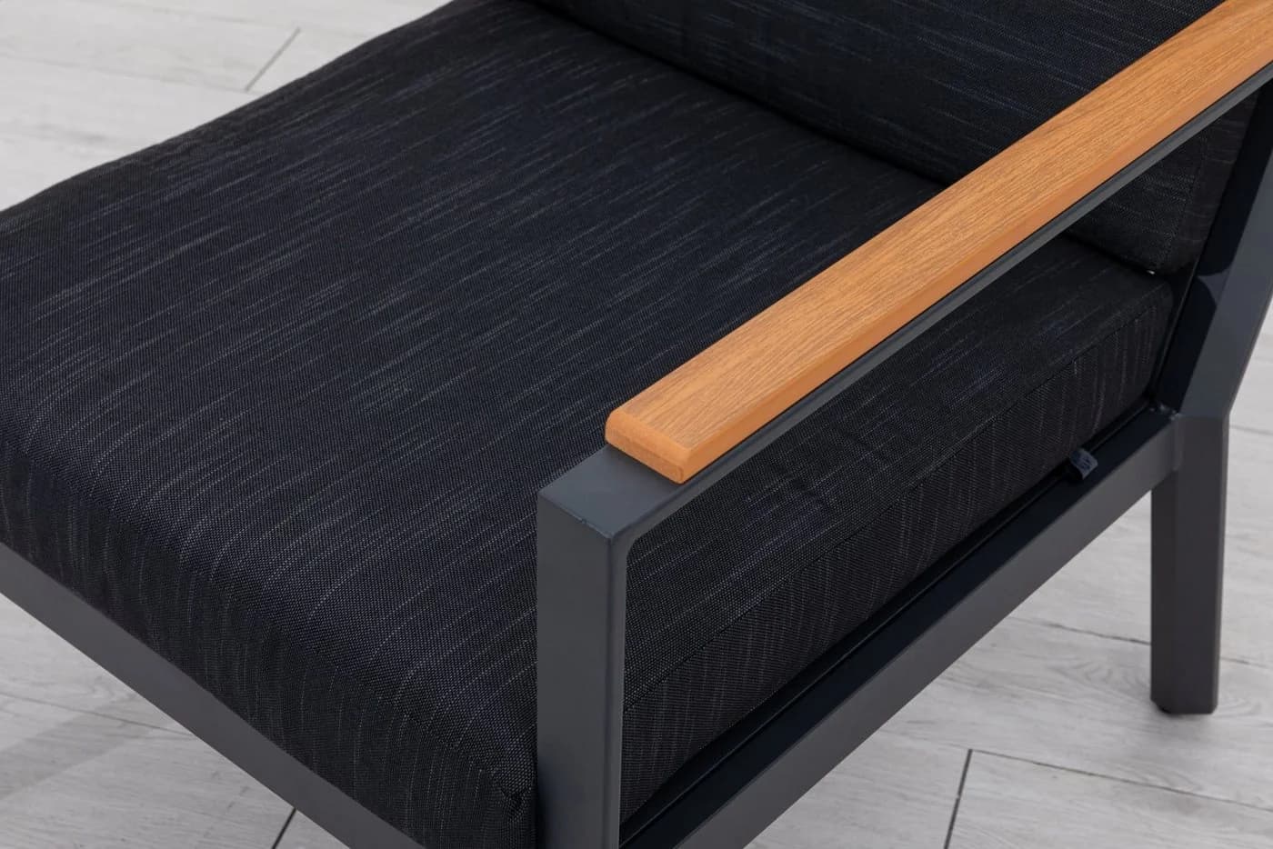 Gardissimo Gartenlounge-Set Nara XL Braun Ecklounge - Bild 5