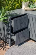 Gardissimo Outdoor Küche Rudolf Komplett-Set Aluminium Schwarz Bild 4