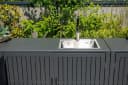 Gardissimo Outdoor Küche Rudolf Komplett-Set Aluminium Schwarz Bild 5