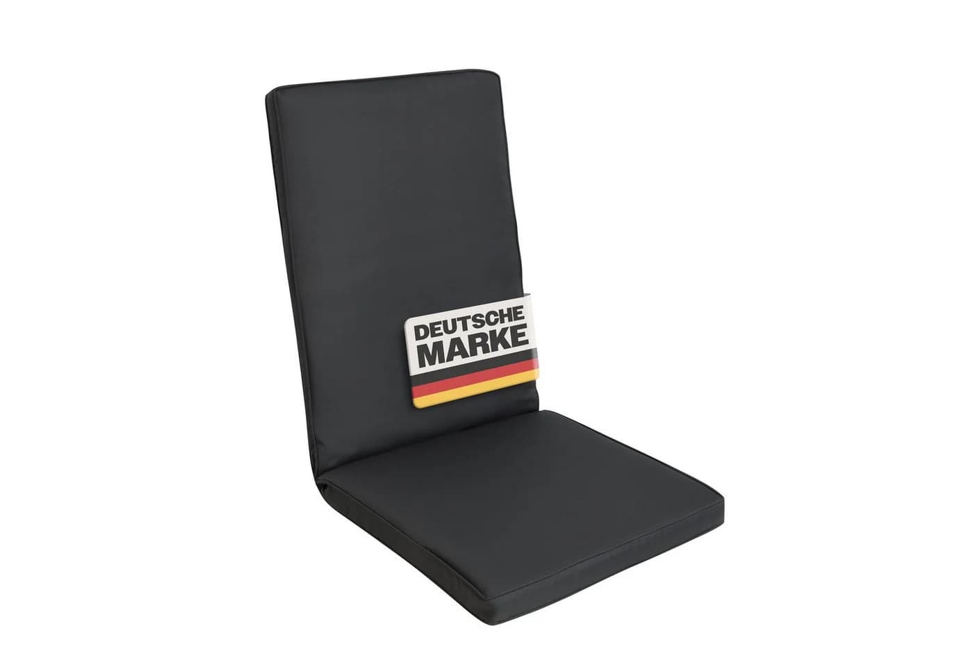 Gardissimo Hochlehnerauflage 2537 Anthrazit UV-beständig Gartenstuhl Kissen - Bild 2