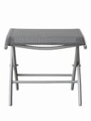 Gardissimo Fußhocker Windsor Alu Gartenhocker wetterfest silber Bild 1