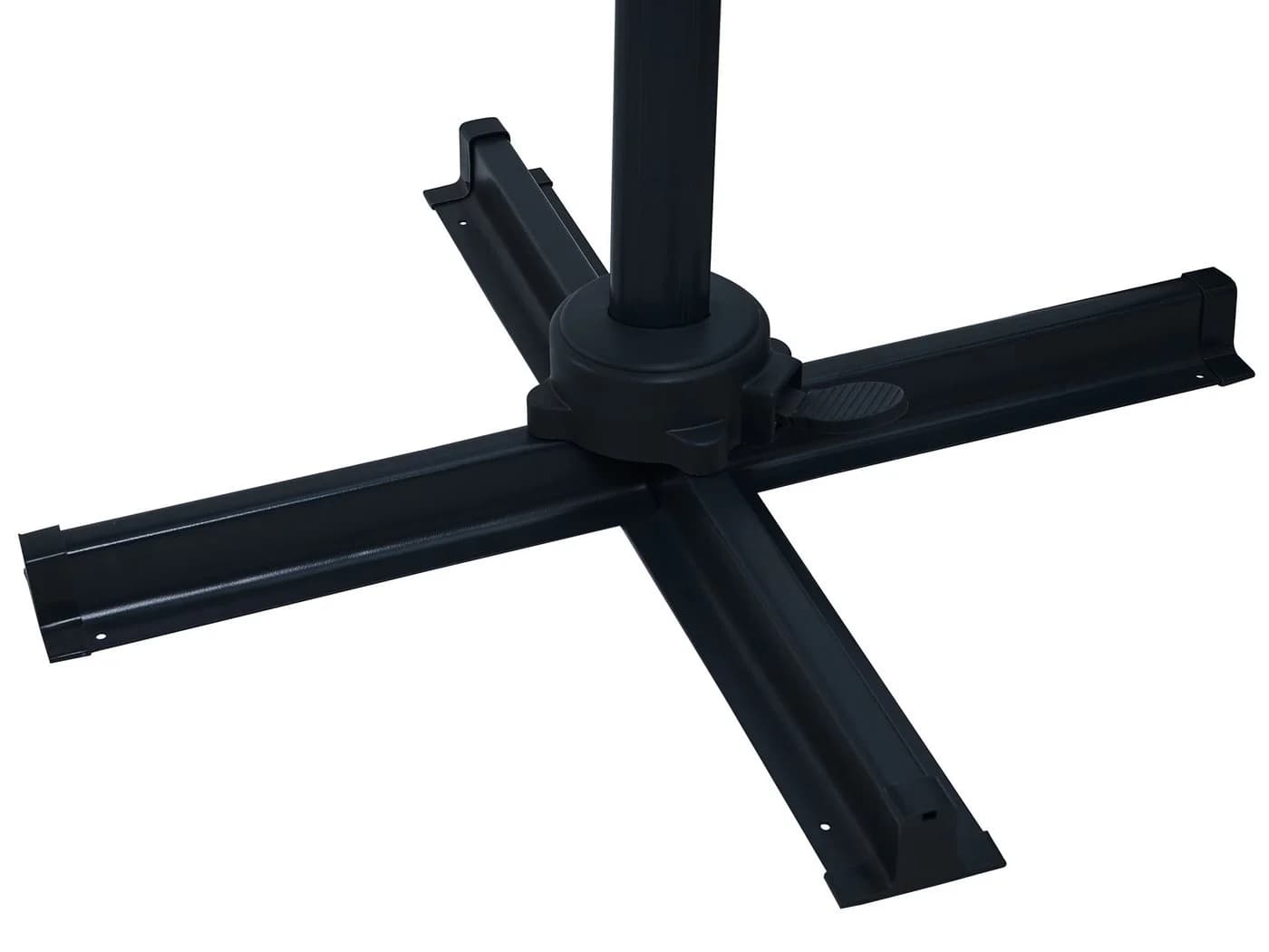 Gardissimo Ampelschirm Cannes Anthrazit 350x270 cm mit Ständer - Bild 5