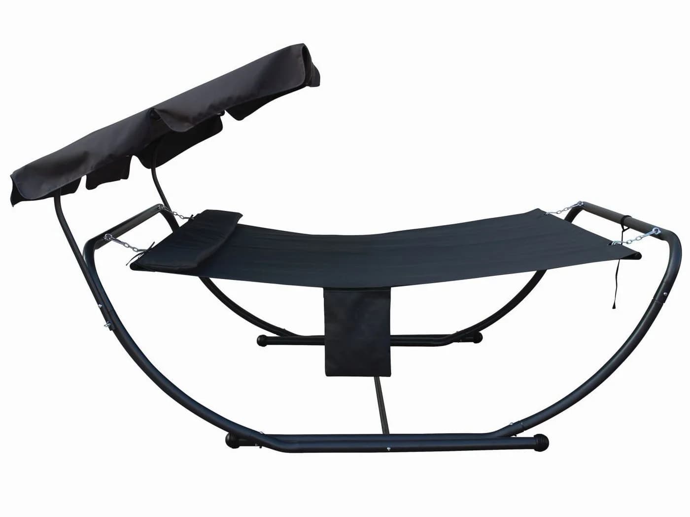 Gardissimo Gartenliege Luc 2-Personen extra hoch mit Sonnendach