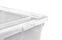 Gardissimo Aufbewahrungsbox 5er Set Transparent Kunststoff 20L Bild 3