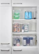 Gardissimo Aufbewahrungsbox 10er Set Transparent Kunststoff Stapelboxen Bild 4