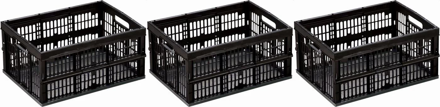 Gardissimo Faltbox 3er Set 32 Liter Klappbox Klappkorb