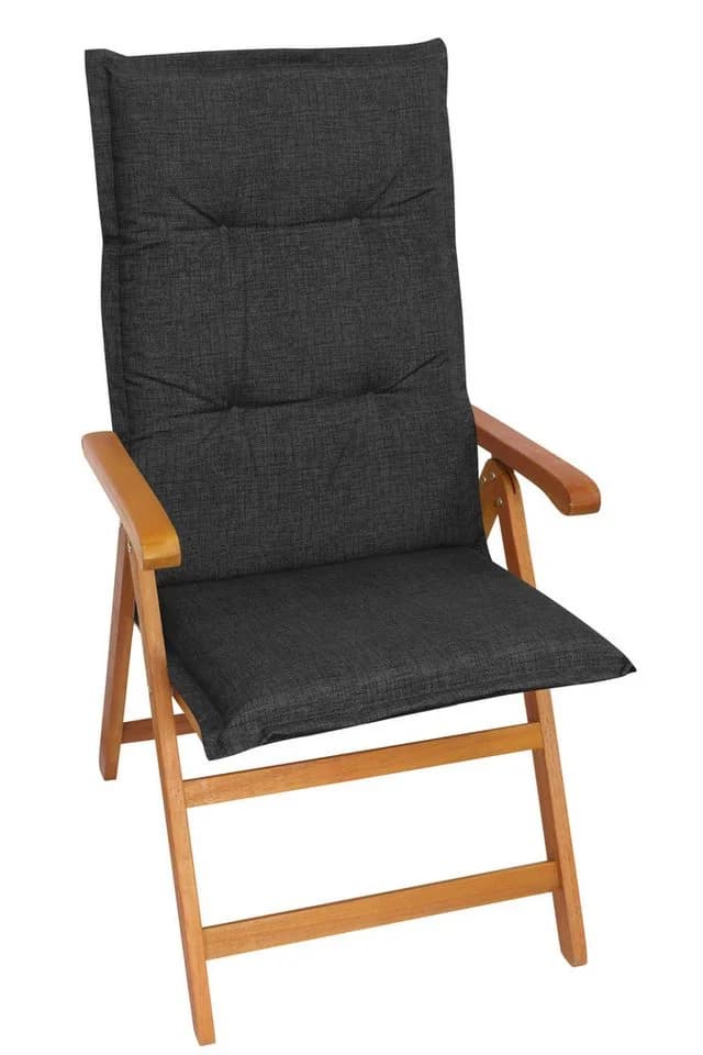 Gardissimo Hochlehnerauflage Premium Anthrazit UV-beständig - Bild 3