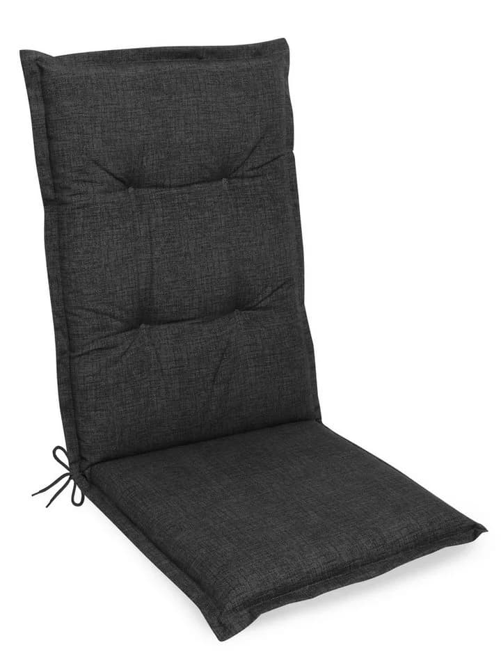 Gardissimo Hochlehnerauflage Premium Set 6er Anthrazit UV-beständig