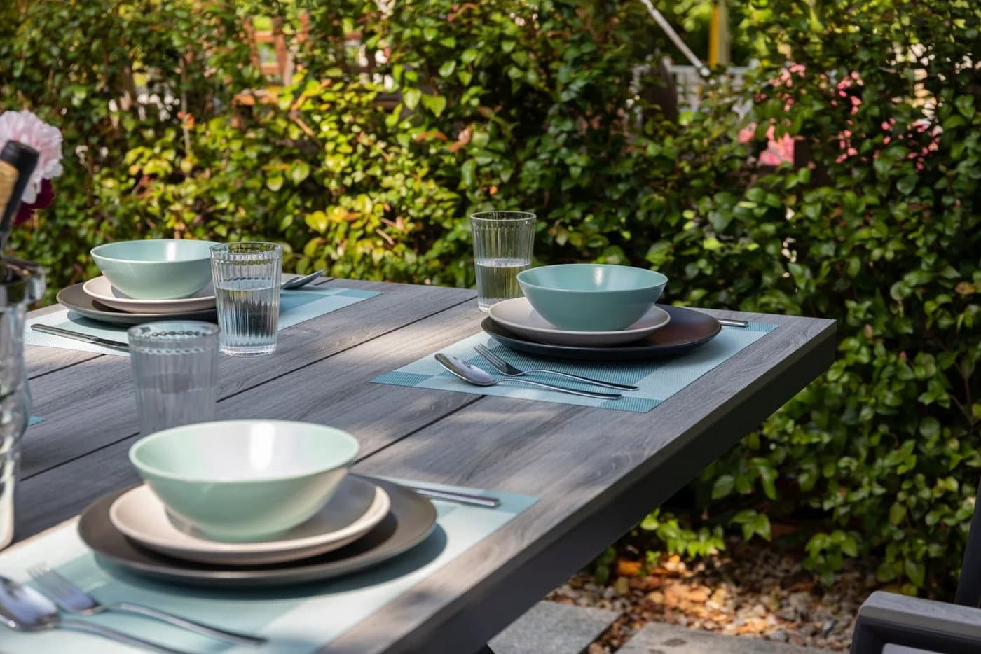 Gardissimo Gartentisch Catania 200x90 cm Aluminium Nonwood - Bild 3