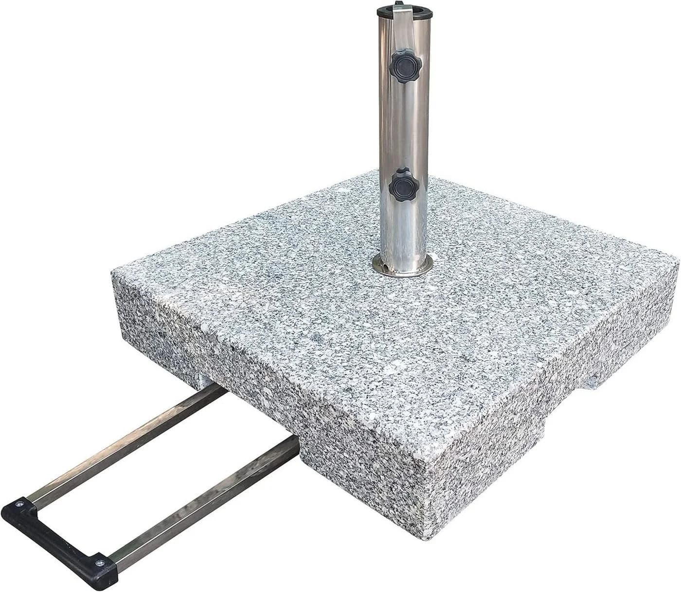 Gardissimo Sonnenschirmständer 70 kg Granit Edelstahl Grau - Bild 4