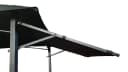 Gardissimo Grillpavillon Braai, Spar-Set, komplett-Set, mit zwei klappbaren Seitenteilen Bild 3