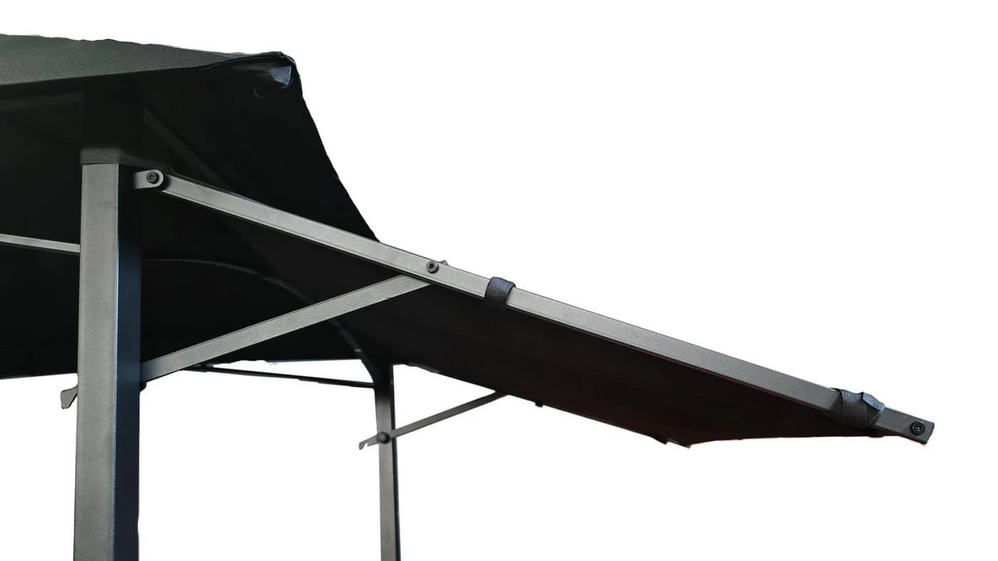 Gardissimo Grillpavillon Braai, Spar-Set, komplett-Set, mit zwei klappbaren Seitenteilen - Bild 3