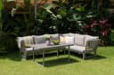 Gardissimo Gartenlounge-Set San Remo hell 3-tlg. mit hohem Tisch Bild 1