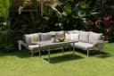 Gardissimo Gartenlounge-Set San Remo hell 3-tlg. mit hohem Tisch Bild 2