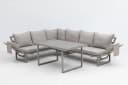 Gardissimo Gartenlounge-Set San Remo hell 3-tlg. mit hohem Tisch Bild 4
