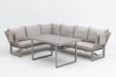Gardissimo Gartenlounge-Set San Remo hell 3-tlg. mit hohem Tisch Bild 5