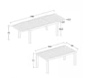 Gardissimo Garten-Essgruppe Life 7-tlg. Aluminium Grau Bild 5
