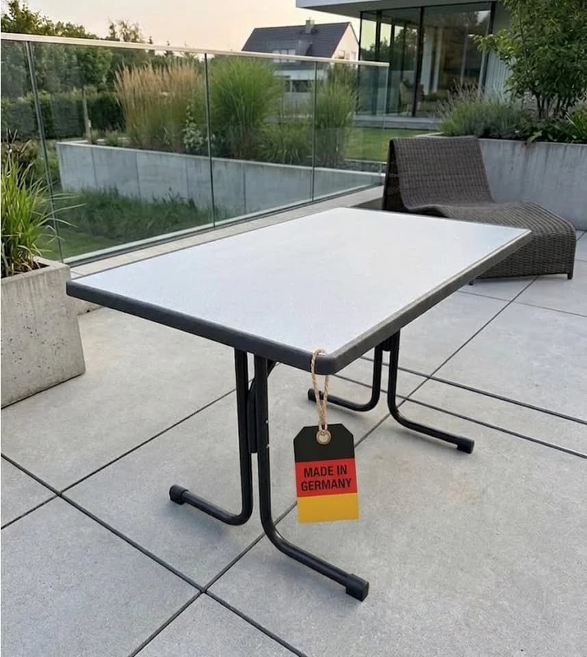 Gardissimo Gartentisch Klapptisch Grau Sevelit - Bild 2