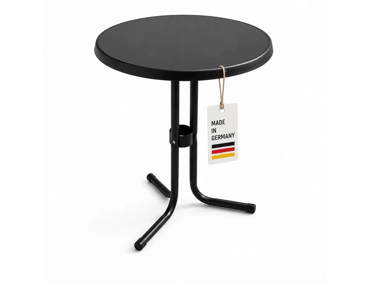 Gardissimo Gartentisch Schiefer Optik Grau Rund - Bild 2