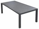SonnenPartner Garten-Essgruppe Finesse 7-tlg. Grau Aluminium Stapelbar Bild 1