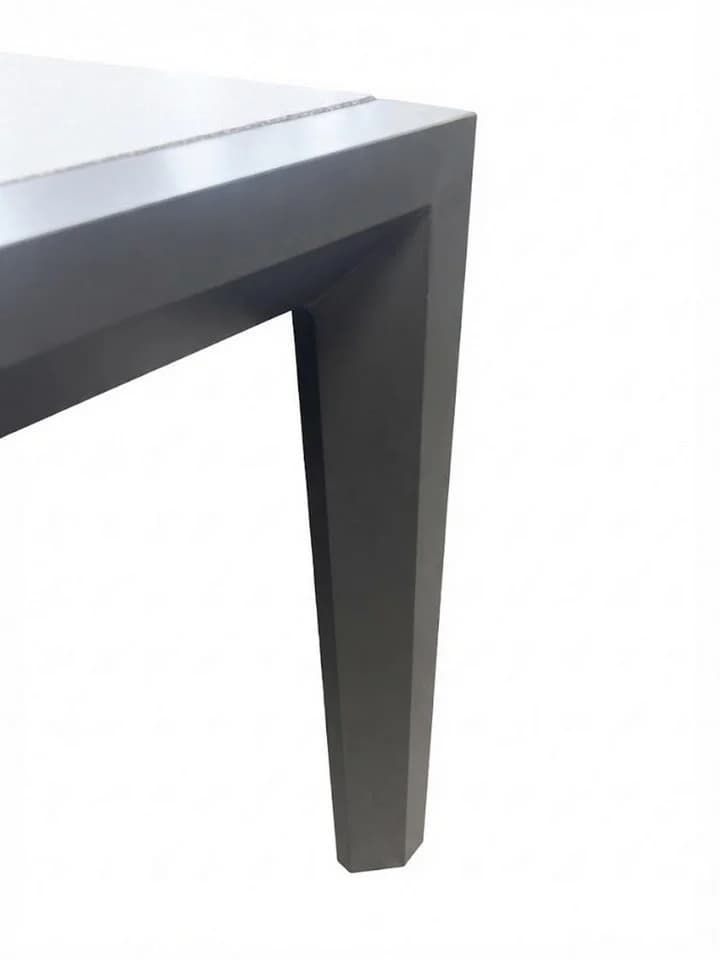 SonnenPartner Garten-Essgruppe Finesse 7-tlg. Grau Aluminium Stapelbar - Bild 4